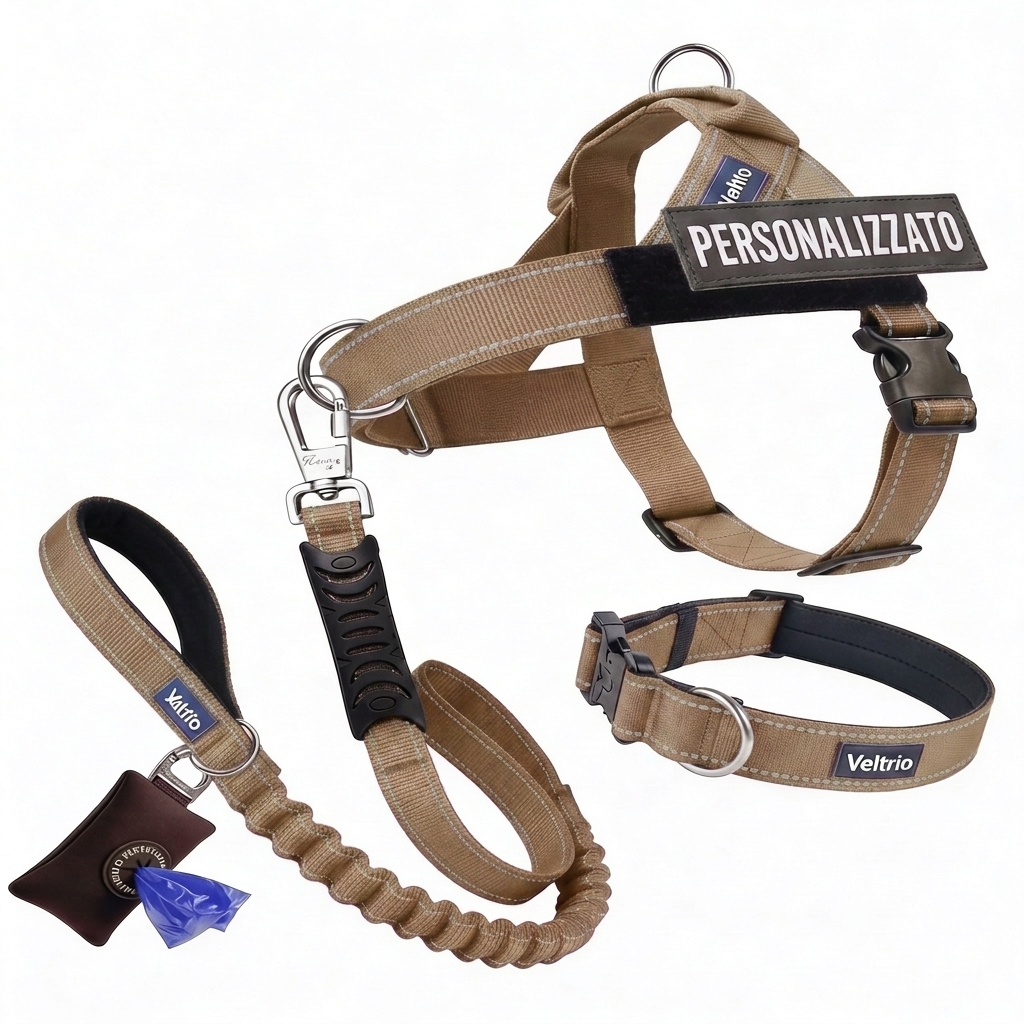 Pettorina Veltrio™ – Stop agli Strattoni, Controllo Totale