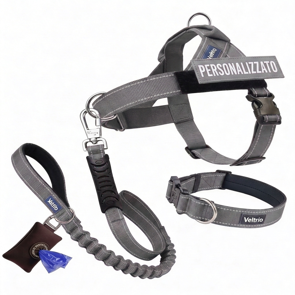 Pettorina Veltrio™ – Stop agli Strattoni, Controllo Totale